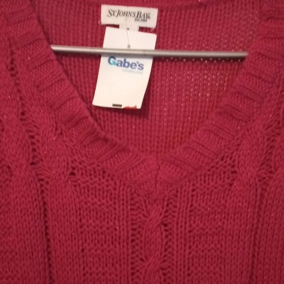 NWT Knitted St. John's Bay Sweater!* - Picture 3 of 5